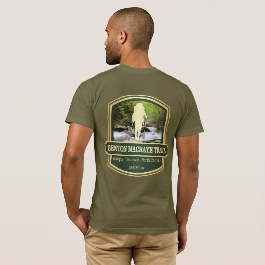 Benton MacKaye Trail (B) Tシャツ (裏面フル)