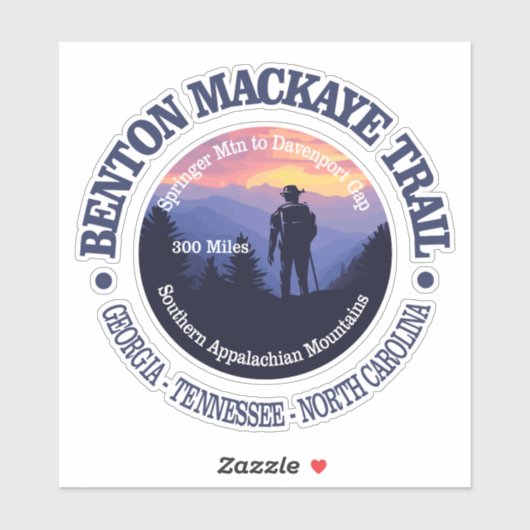 Benton MacKaye Trail (rd2) シール (シート)
