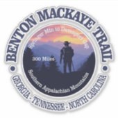 Benton MacKaye Trail (rd2) シール (正面)