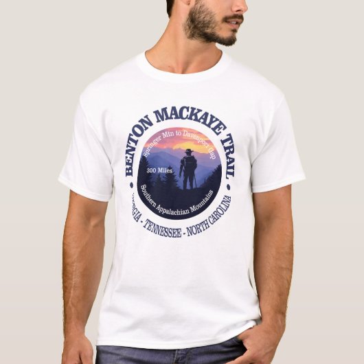 Benton MacKaye Trail (rd2) Tシャツ (正面)