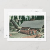 Benton's MillRedding、カリフォルニア州の外観 ポストカード (正面/裏面)