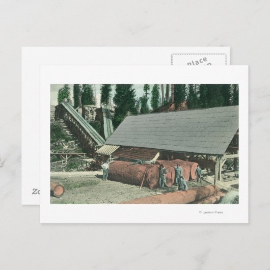 Benton's MillRedding、カリフォルニア州の外観 ポストカード (正面/裏面)