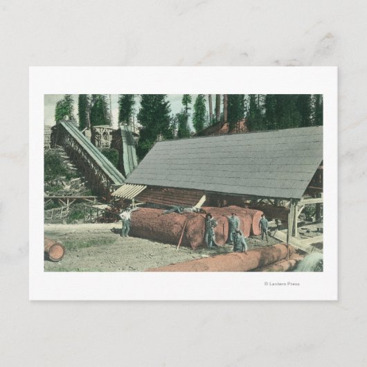 Benton's MillRedding、カリフォルニア州の外観 ポストカード (正面)