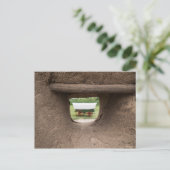 Bent's Old Fortからのカバーワゴンのビュー ポストカード (スタンド正面)