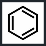 BENZENE RING SYMBOL ポスター<br><div class="desc">BENZENE RING SYMBOL

Globe Trotters specialises in idiosyncratic imagery from around the globe. Here you will find unique Greeting Cards,  Postcards,  Posters,  Mousepads and more.</div>