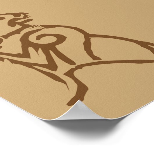 BEORN™ベアシンボル ポスター (角)