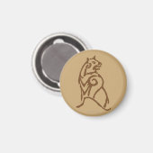 BEORN™ベアシンボル マグネット (正面/裏面)