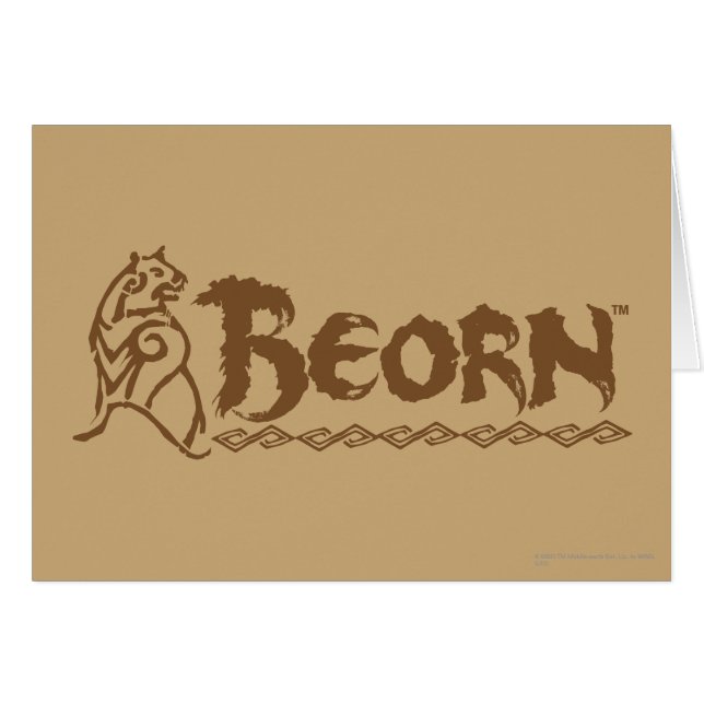 BEORN™ベアネーム (正面横)