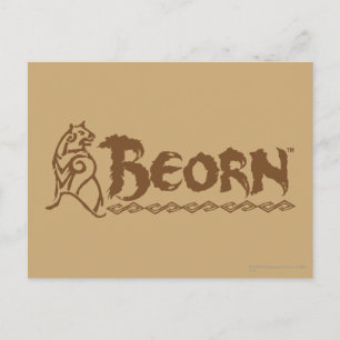 BEORN™ベアネーム ポストカード