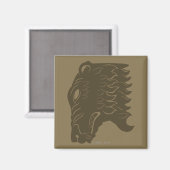 BEORN™ベアヘッドシンボル マグネット (正面/裏面)