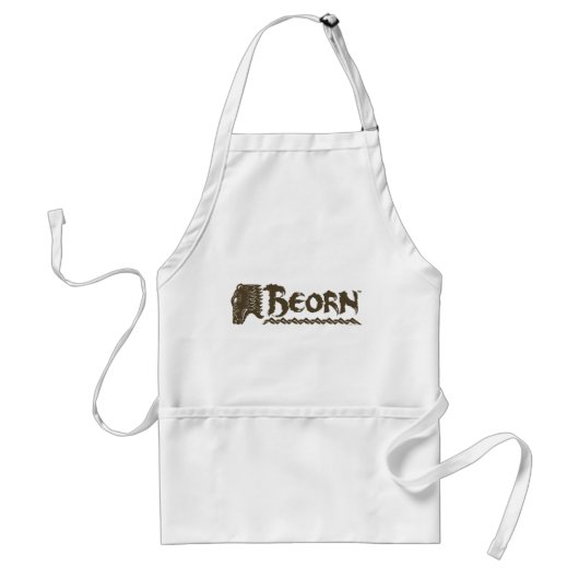 BEORN™ベアヘッド名 スタンダードエプロン (正面)