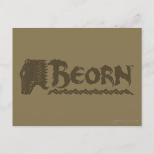 BEORN™ベアヘッド名 ポストカード