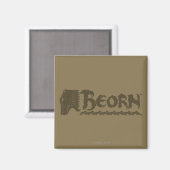BEORN™ベアヘッド名 マグネット (正面/裏面)