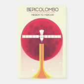 BepiColombo水星探査計画 ポストイット (正面)