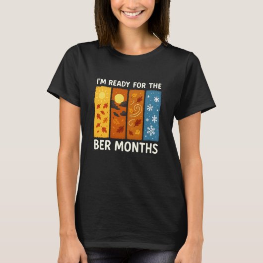 BERの季節がやってきた！秋の落ち葉と Tシャツ (正面)