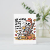 Ber Monthsあまり幸せにならない不気味 シーズンポストカード (スタンド正面)