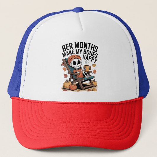 Ber Monthsは私の骨を幸せなクリスマスにする キャップ (正面)
