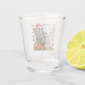 Ber Monthsは私を幸せにそれほど多くのクリスマス ショットグラス (裏面)