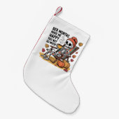 Ber Monthsは私を幸せにそれほど多くのクリスマス スモールクリスマスストッキング (正面 (吊り時))