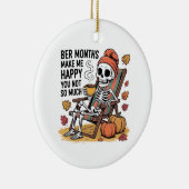 Ber Monthsは私を幸せにそれほど多くのクリスマス セラミックオーナメント (右)