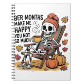 Ber Monthsは私を幸せにそれほど多くのクリスマス ノートブック (正面)