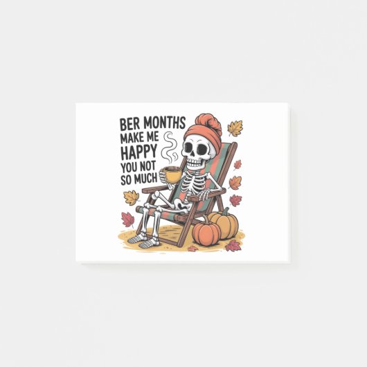 Ber Monthsは私を幸せにそれほど多くのクリスマス ポストイット (正面)