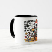 Ber Monthsは私を幸せにそれほど多くのクリスマス マグカップ (正面左)