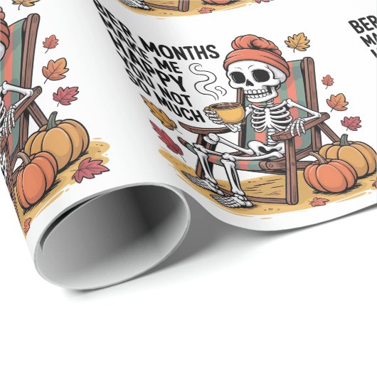 Ber Monthsは私を幸せにそれほど多くのクリスマス ラッピングペーパー (ロールコーナー)