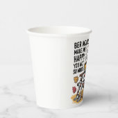 Ber Monthsは私を幸せにそれほど多くのクリスマス 紙コップ (右)