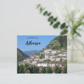 Berat City of a Thousand Windows Albania ポストカード (スタンド正面)