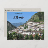 Berat City of a Thousand Windows Albania ポストカード (正面/裏面)