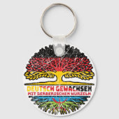 Berber Berberisch Deutsch Deutschland Baum Wurzel キーホルダー (裏面)