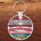 Berber Berberisch Österreichisch Österreich Baum キーホルダー (正面)