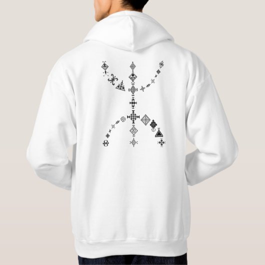 berbère パーカ (裏面)