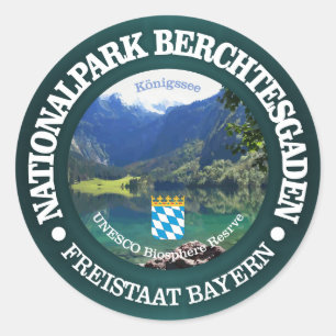 Berchtesgadenの国立公園 ラウンドシール
