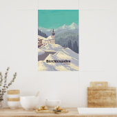 Berchtesgaden National Park Germany Travel Poster ポスター (キッチン)