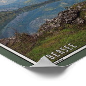 Berchtesgaden - Obersee Boathouse ポスター (角)