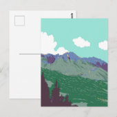 Berchtesgasterden Alps近くのObersalzberg Germany WPA ポストカード (正面/裏面)