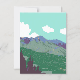 Berchtesgasterden Alps近くのObersalzberg Germany WPA ポストカード