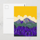 Berchtestgaden AlpsまたはBerchtestgadener Alpen WPA ポストカード (正面/裏面)