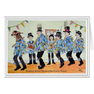 Bere FerrersのDartmoorのボーダーMorris