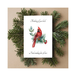 Bereaved Parent Thinking of You Christmas Card シーズンカード