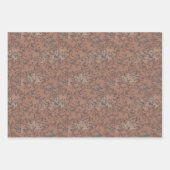 Bereenmuster, Mocha mousse Farbe ラッピングペーパーシート (正面)
