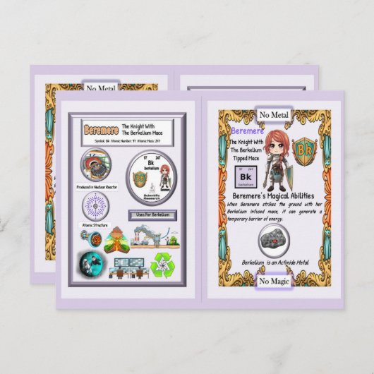 Beremere - Knight Berkelium Mace ポストカード (正面/裏面)