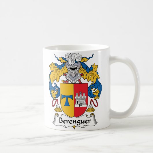 Berenguerの家紋 コーヒーマグカップ (右)