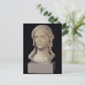 Berenice Iの頭部かCleopatra I ポストカード (スタンド正面)