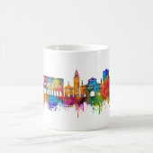 Bergamo Italy Skyline コーヒーマグカップ (中央)