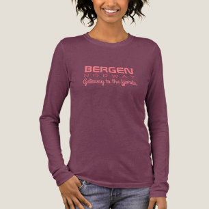 BERGENノルウェーカスタムのシャツとジャケット トライブレンドＴシャツ