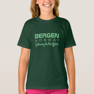 BERGENノルウェーカスタムのシャツとジャケット Tシャツ