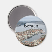 Bergen Norway マグネット (正面/裏面)